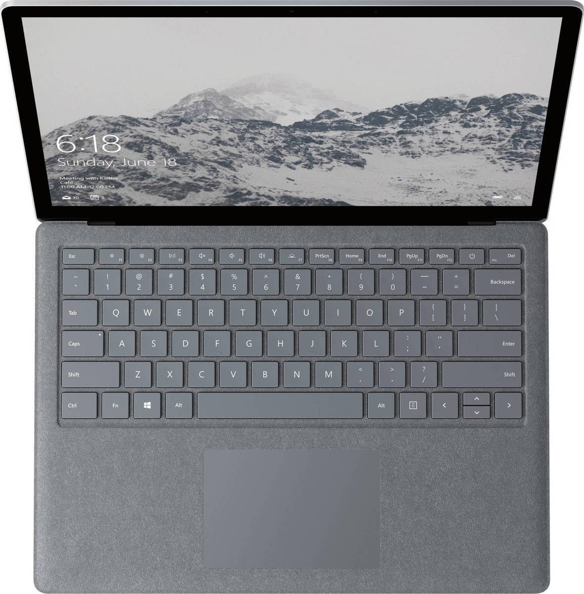 Microsoft Surface Laptop Intel Core i5 7th Gen 8GB RAM 256GB SSD Win 10 Platinum (Renewed)